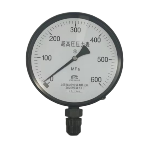 Y-250,0-600MPa超高压压力表-上海自动化仪表五厂