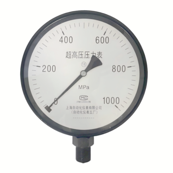 上海自动化仪表五厂Y-250,0-1000MPa超高压压力表